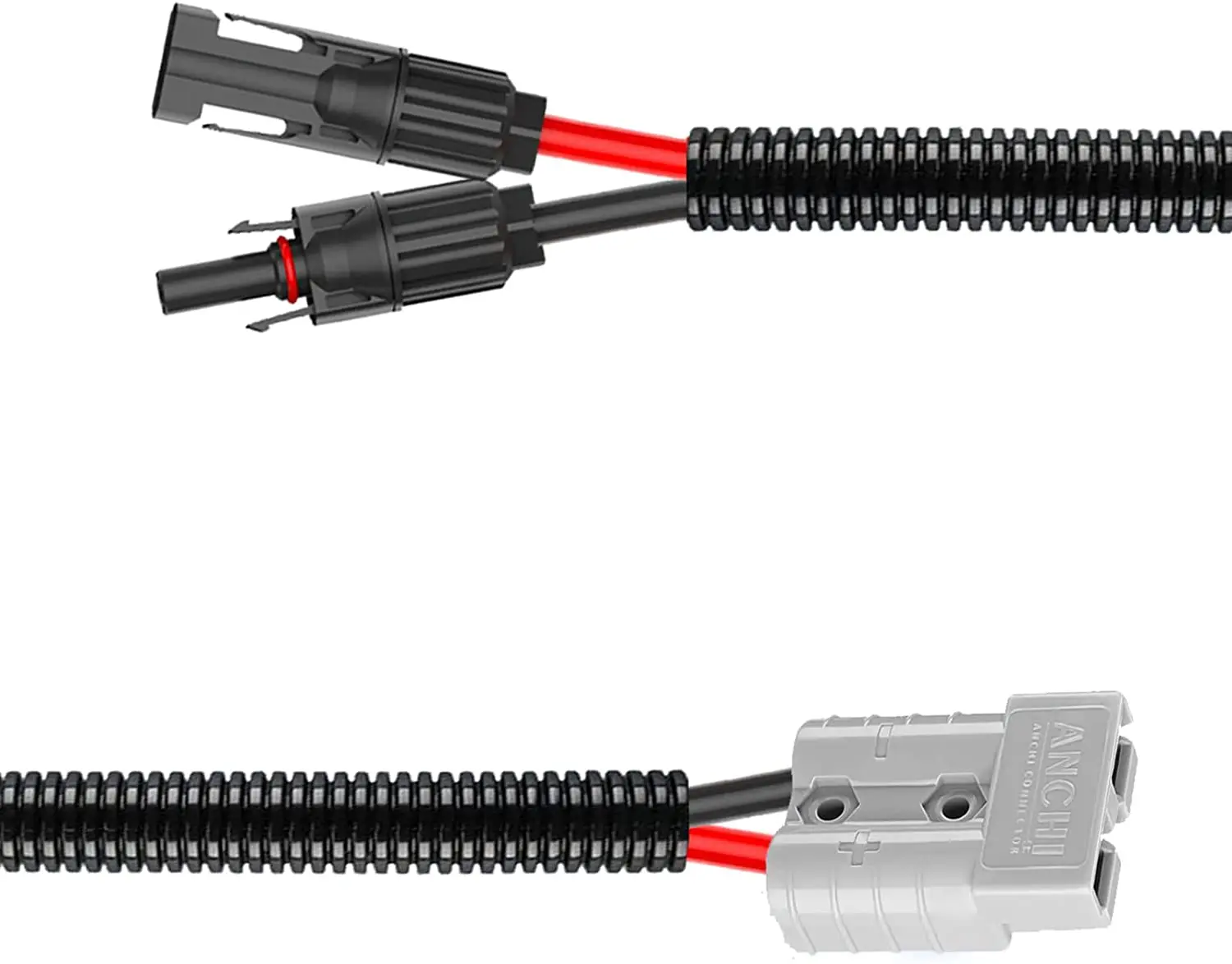 Solar Connector Anderson 50A/600V Power Pole Adapter Solar Panel Cable Connector