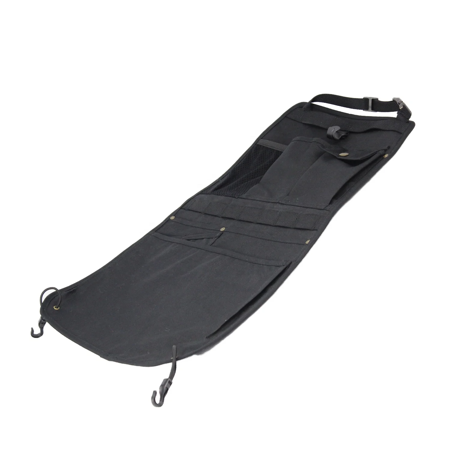 Custom  Multi Pockets Boot Car Organizer  Hanging Foldable Rectangular 600D Polyester Auto Rear Seat Back Storage Bag