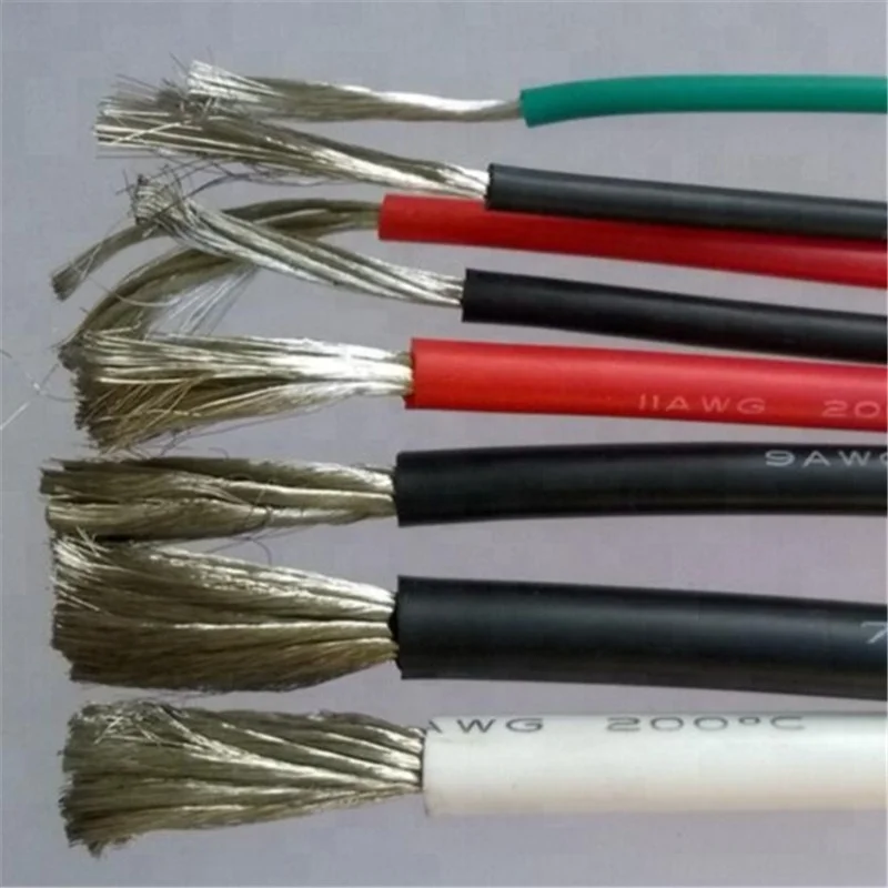 RC мягкий высокотемпературный силиконовый провод 10AWG кабель красный черный цвет для Lipo батареи ESC