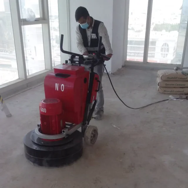 Ronlon R680 680mm Big Area Epoxy Coating Removing Polishing Grinding Machine/Concrete Diamond Epoxy Floor Grinder