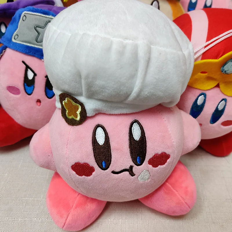 Оптовая продажа с завода японские плюшевые игрушки Kirby из аниме маскировка плюшевая подушка захватывающая кукла