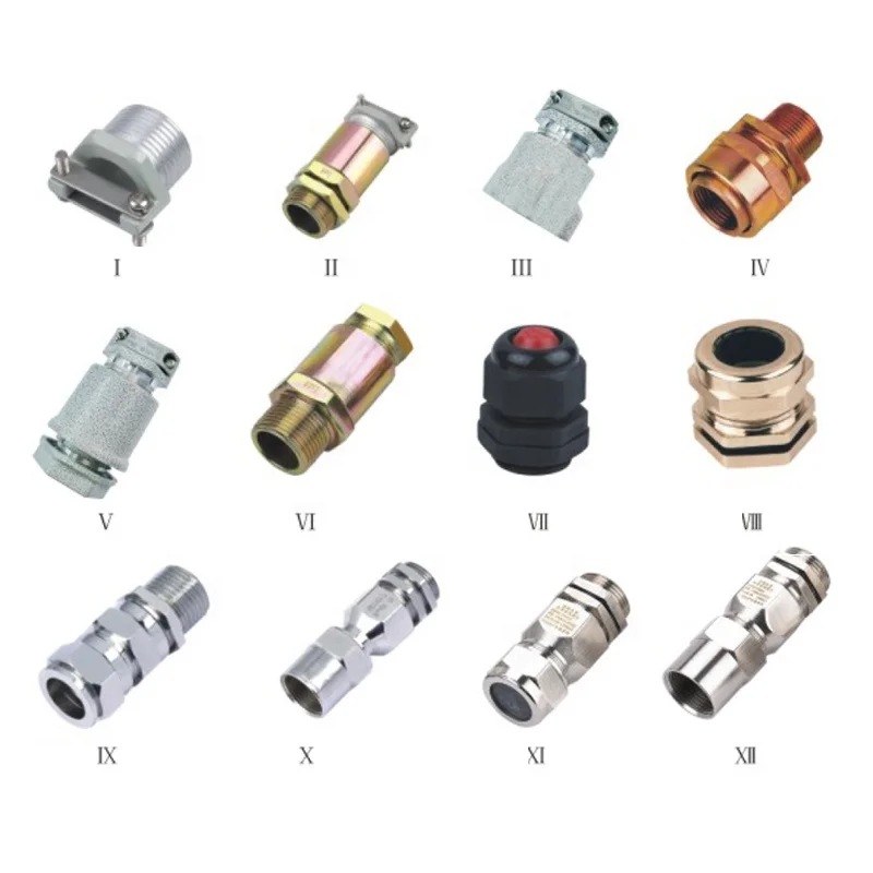 BGJ explosion proof pipe connector adaptor metric thread npt ex joint coupler eb db tb IIA IIB IIC