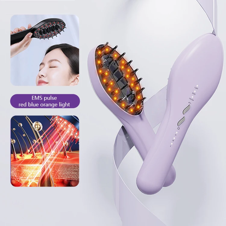 New Oil Applicator Hair Infrared Comb Red Light Comb For Hair Growth Comb