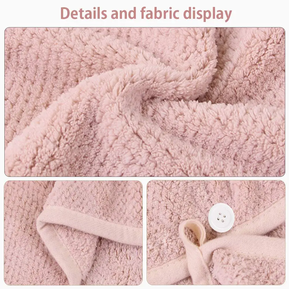 Super absorbent microfiber women hair towel wrap magic multi-colored microfiber quick dry hair towel