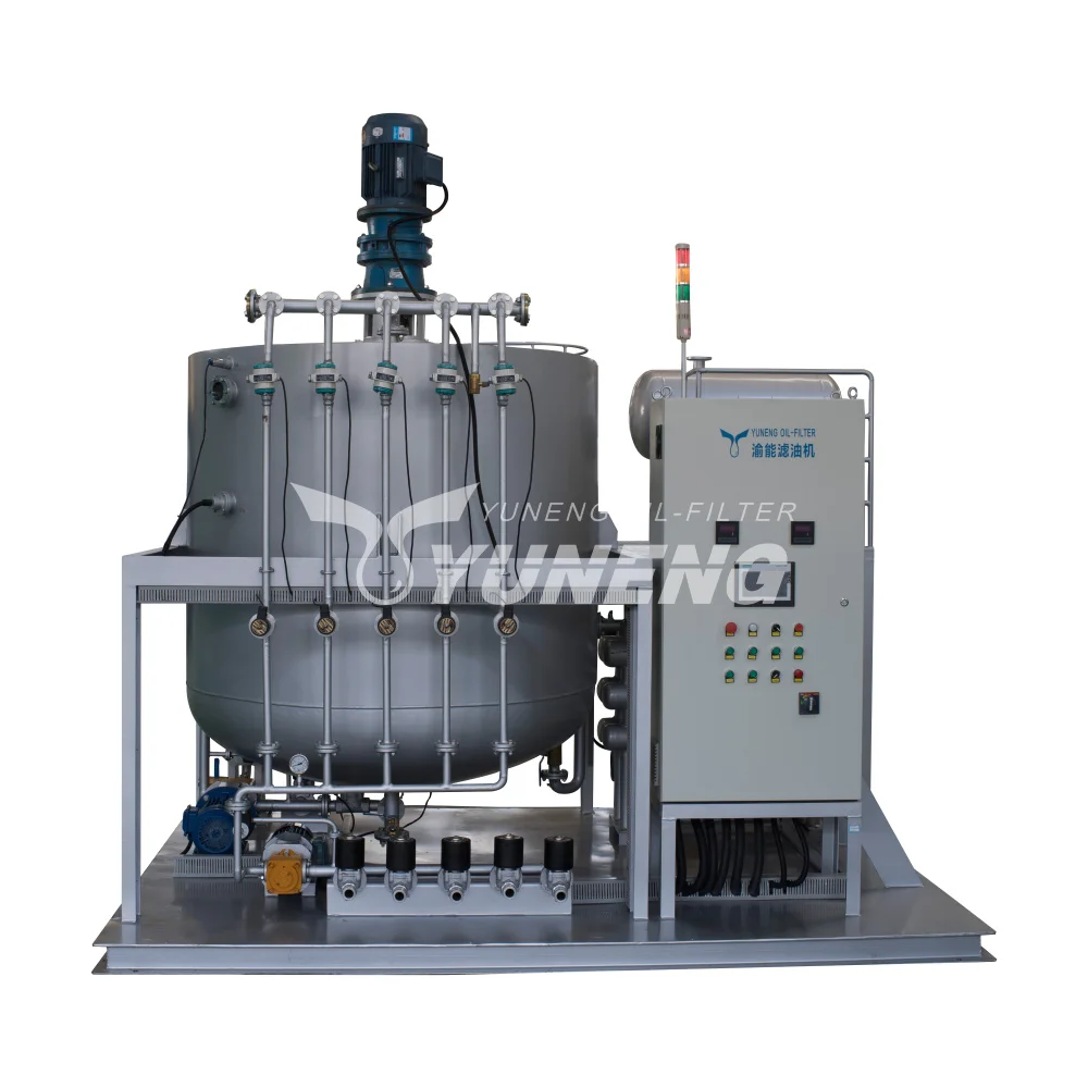 Mix various additives and Base Oil Blending Machine