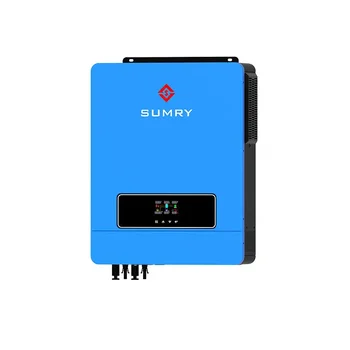 2024 HOT High Capacity On/off Grid Tie Home Solar Power Inverter Touch LCD RGB Light 7KW/8KW/10KW 48V Hybrid Inverter