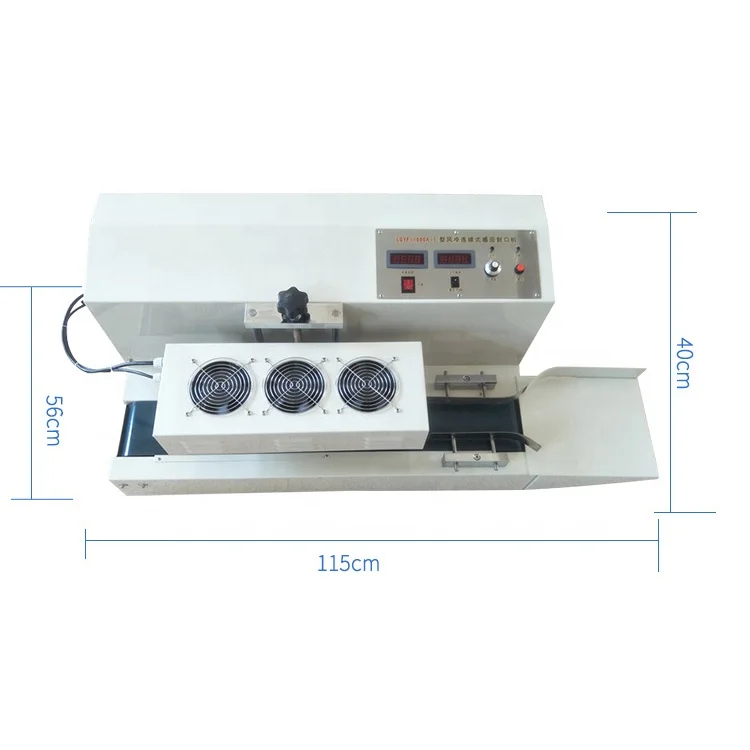 LGYG-1500 LGYF-2000 plastic bottle cap induction foil sealing machine induction sealer aluminum foil