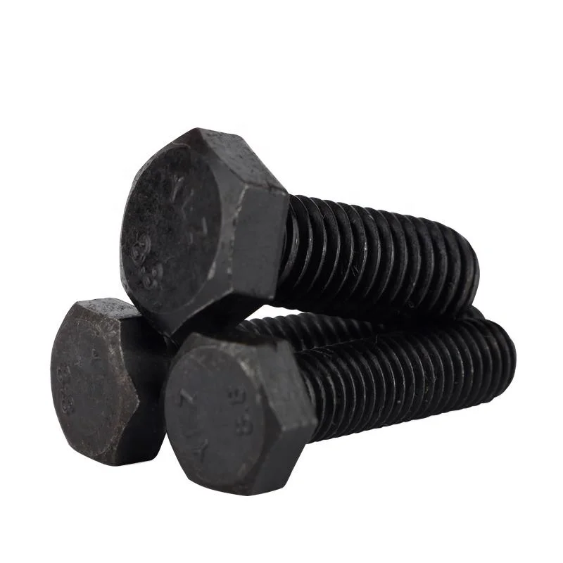 M60 шестигранный болт Сделано в Китае углеродистая сталь Оцинкованный класс 8 din