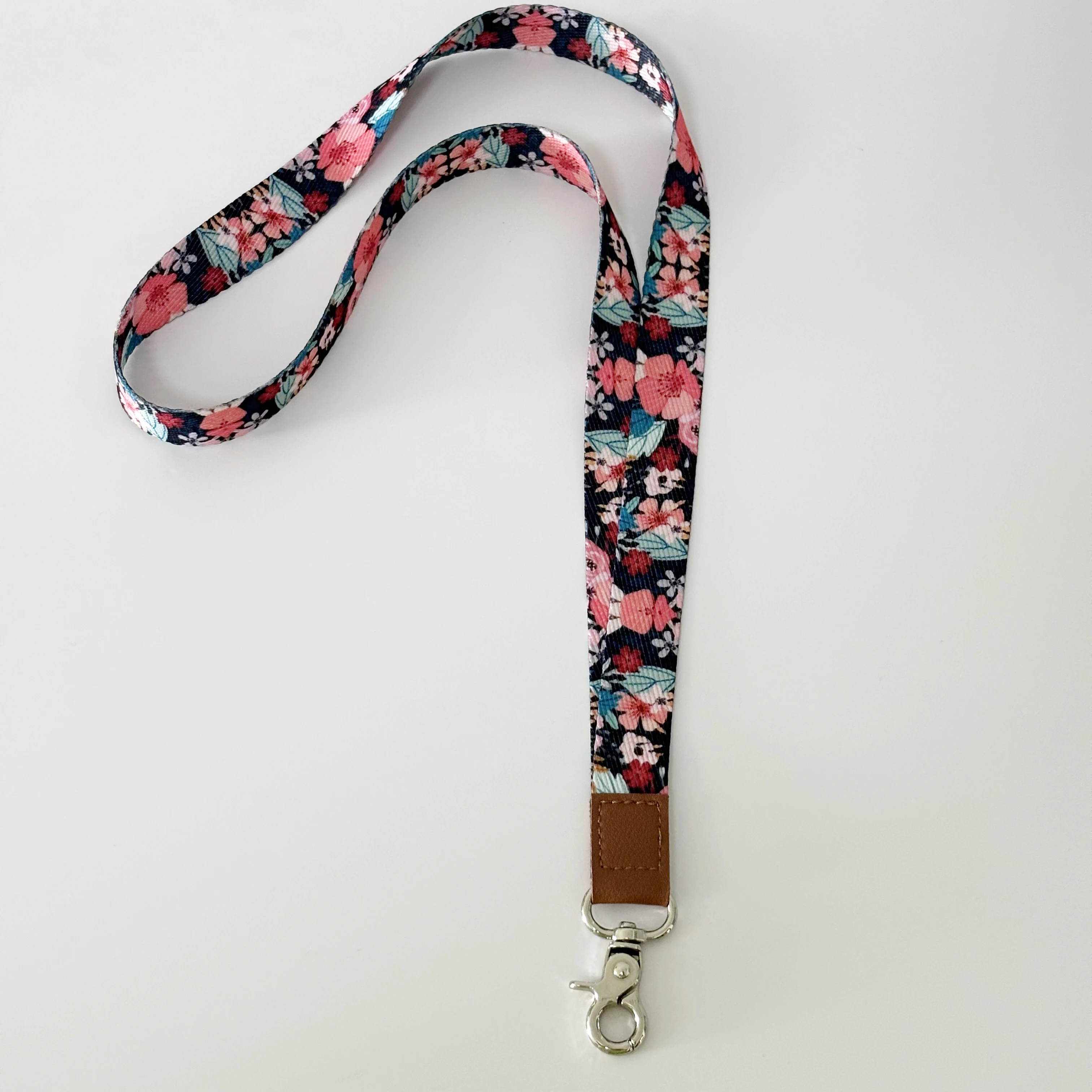 Lanyard Factory Personalized Fashion Women Leather Sublimation Phone Neck Strap Custom Key Lanyard