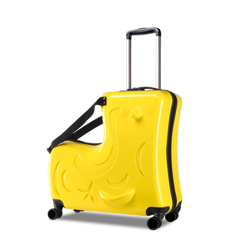 Hot Sale 20 24 Funny Gifts Ride On Suitcase Cabin 2020 ABS PC Kids Luggage
