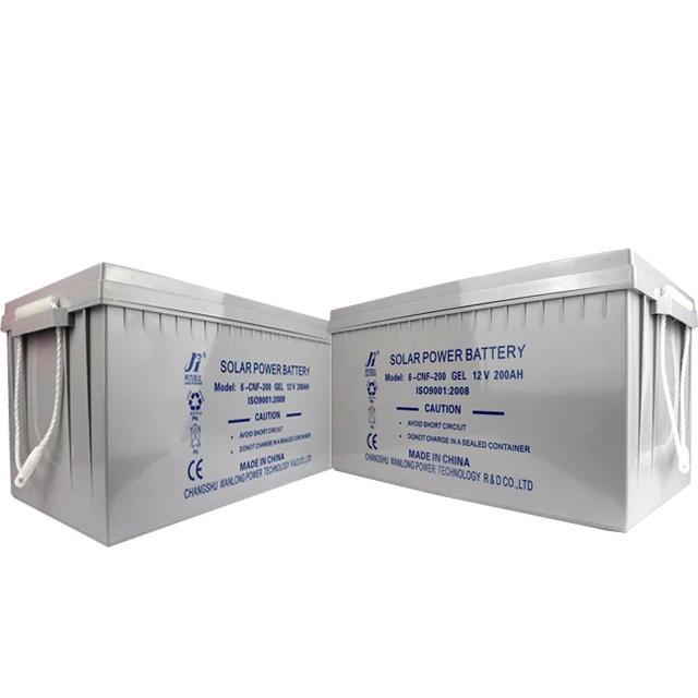 the rechargeable of lead acid AGM 12v200ah  battery of maintenance free