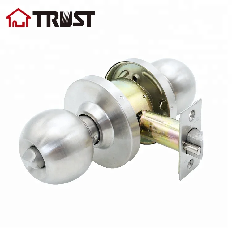 
TRUST 4371-SS Factory Hot Sale Grade 2 Door Lock Entrance Door Knob Low Price 
