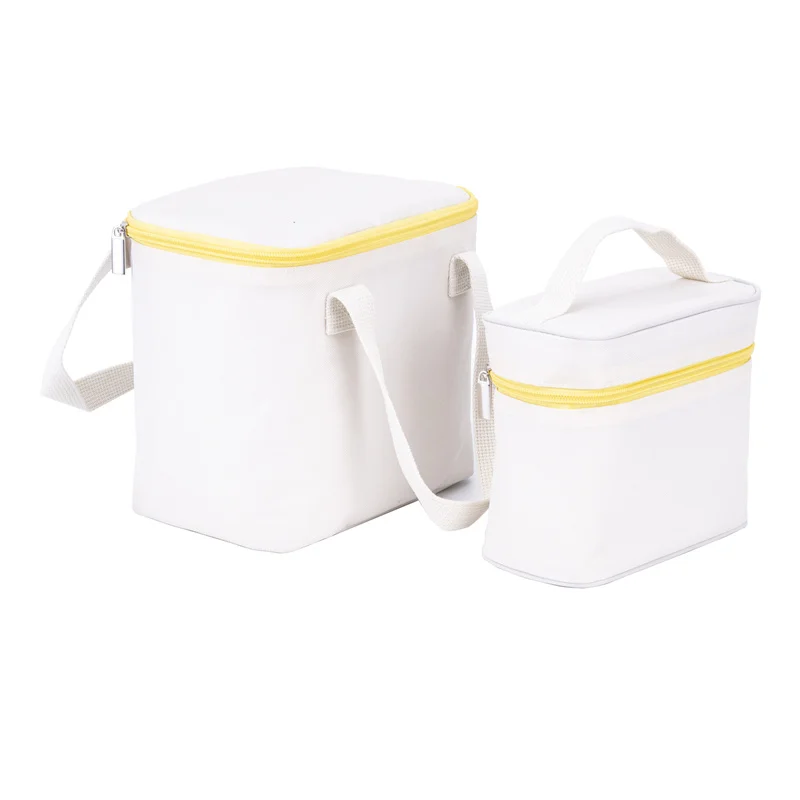OEM Insulated Ice Bag Custom Logo Breastmilk Cool Pack Aluminum Foil Material Leakproof Insulated Lunch Cooler Bags