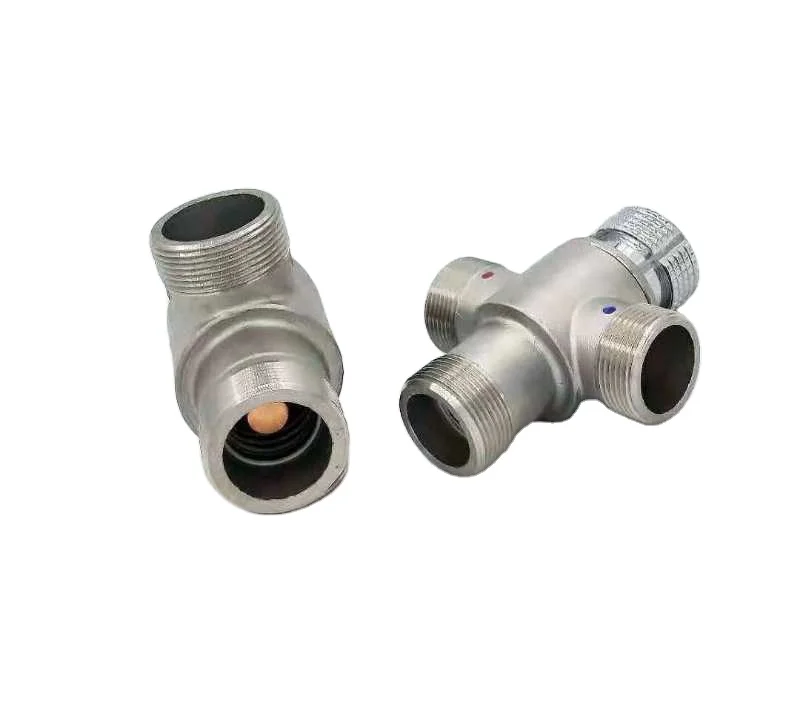 
1-1/4 inch 3 way Thermostatic Mixing Valve Applied to central heating system 