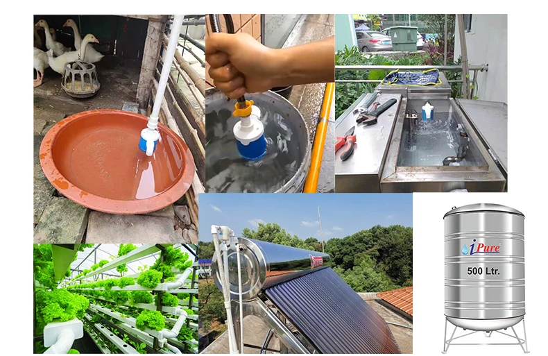 Original JUNY Ball Valve Float Switch 1 4 Mini Water Float Valve For Drinker Ball Float Valve For Cooling Tower