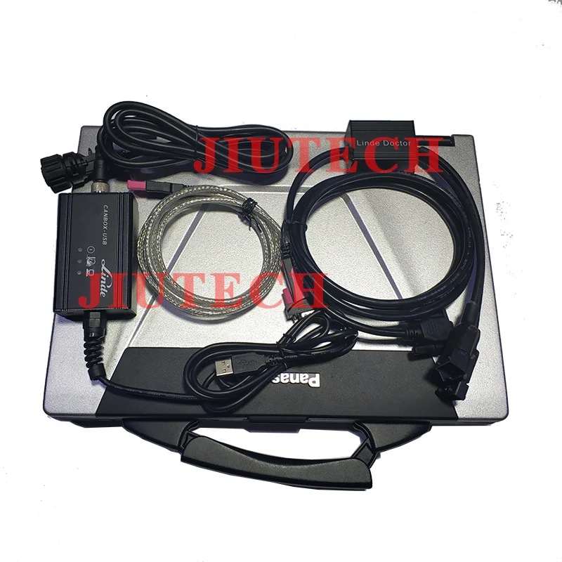 FOR Linde forklift diagnostic tool LINDE Canbox USB Doctor lsg Lidos software Linde CANBOX truck Diagnostic Tool+CF52