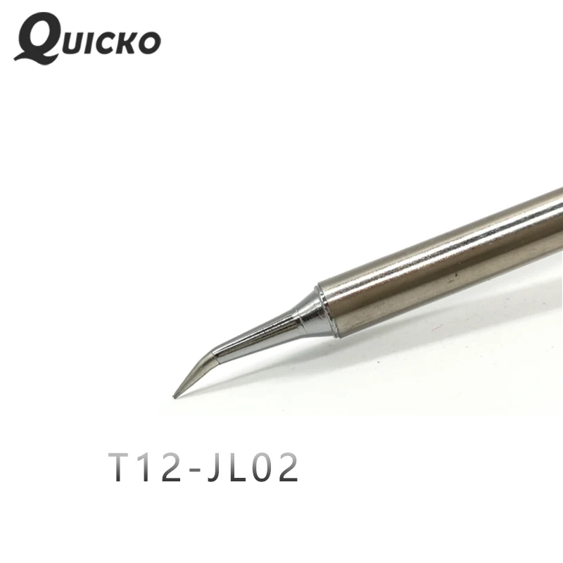 QUICKO T12-JL02 серии жало паяльника сварочные головки для FX9501 FX951 ручка Quicko T12 OLED & LED паяльная
