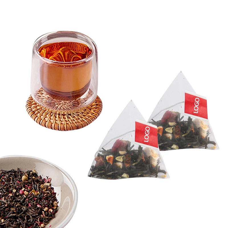 Healthy Herbal Extract Blend Tea Wholesale 100% organic natural herbal Pyramid Triangle Tea bags