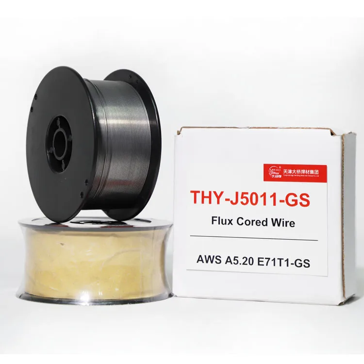 
Self-shielded Flux Cored Wire GB/T10045 E501T-GS THY-J5011-GS AWS A5.20 E71T1-GS 