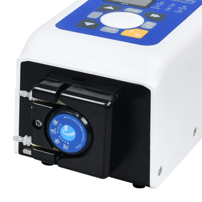 Runze Mini LED Display Screen Box-Type Peristaltic Pump Low Flow Rate Centrifugal Electric Pump Food Pharmaceutical Industry OEM