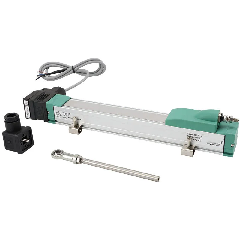Factory High Precision Ktf Linear Sensor Aluminum Alloy Rod Linear Transducer 250mm Position Sensor For Diecasting Machine