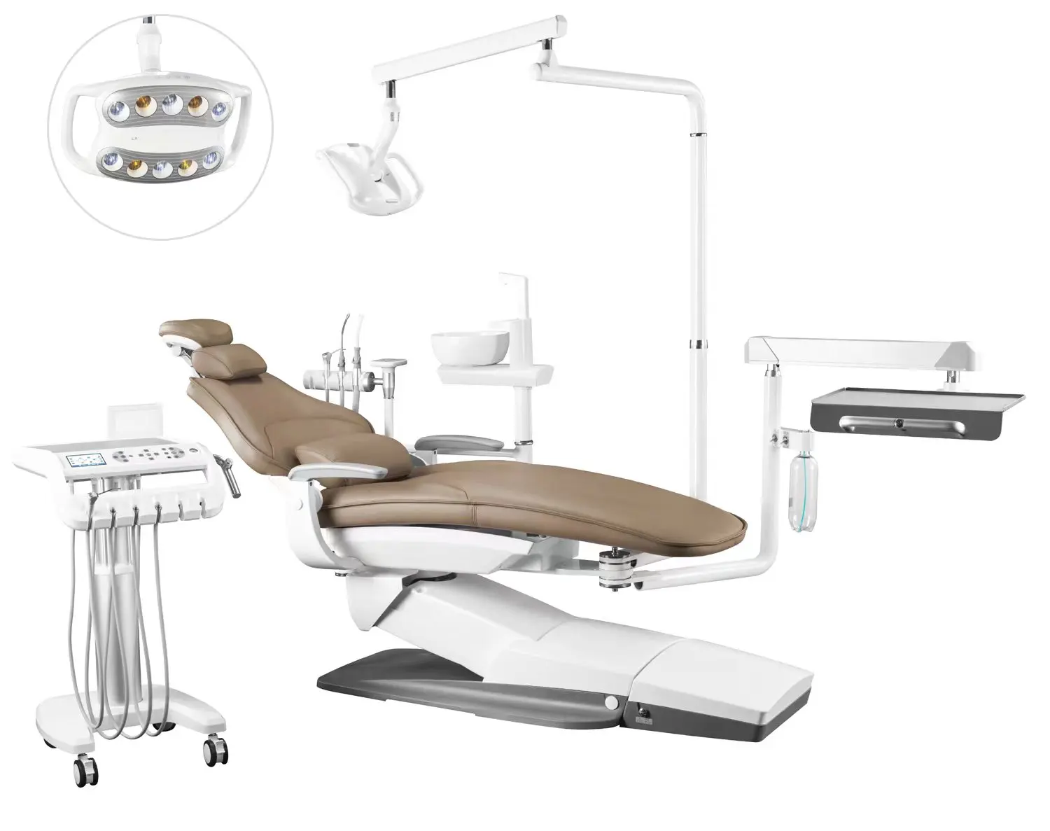 Высококачественное стоматологическое кресло для левши американского типа 220v-60hz роскошное