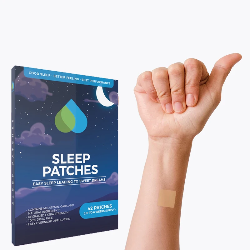 Sleep Patches, Sleep Aid Melatonin Patch For Adults, Supports Rest And Rejuvenation For Daily Health, Customized Packaged