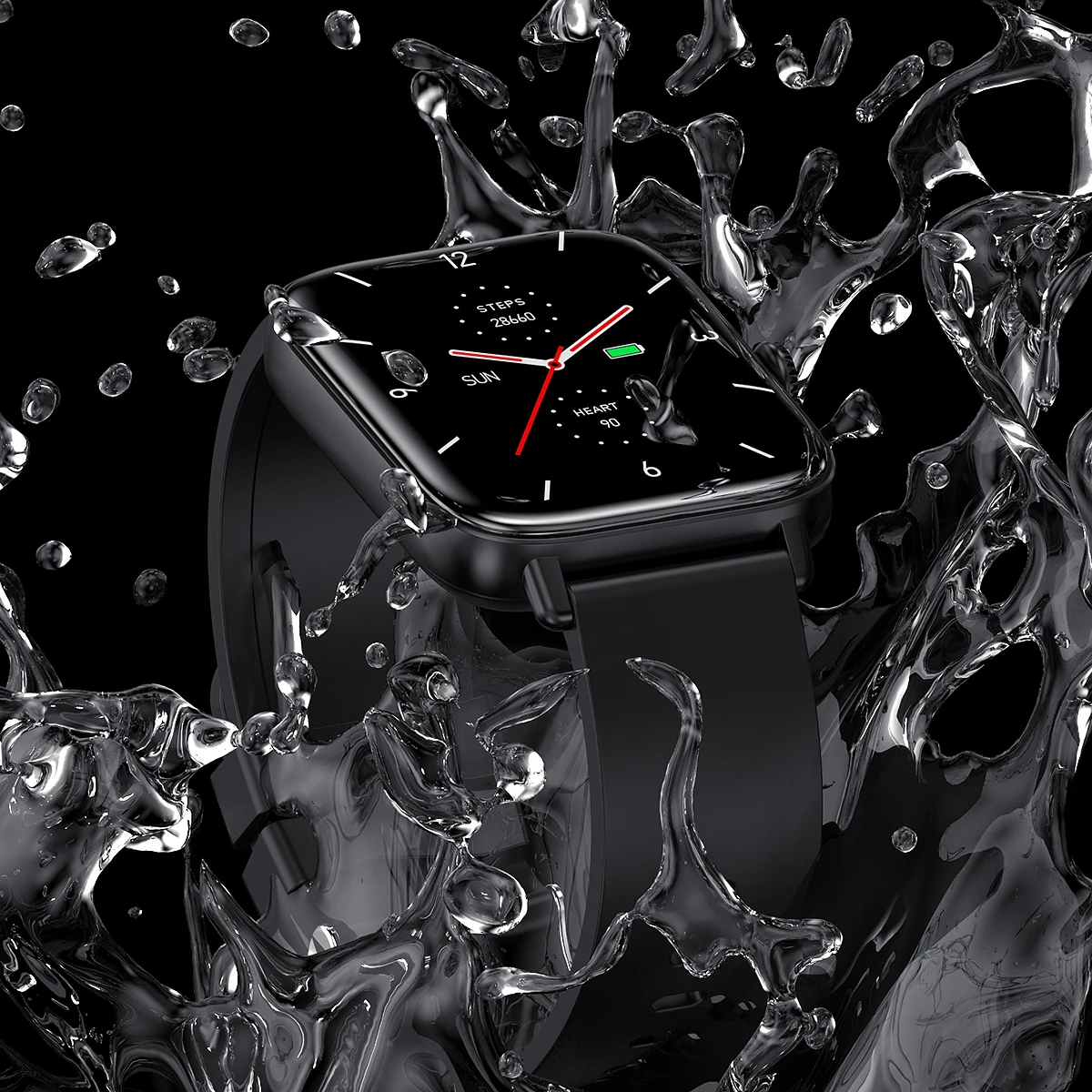 2022 New Arrivals Android Activity Fitness Tracker Blood Oxygen Pressure Body Temperature Smart Watch