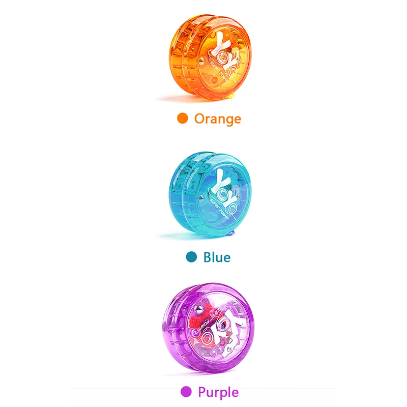 QSTOYS Classic Plastic Responsive Kids Yoyo Toy with Led Light