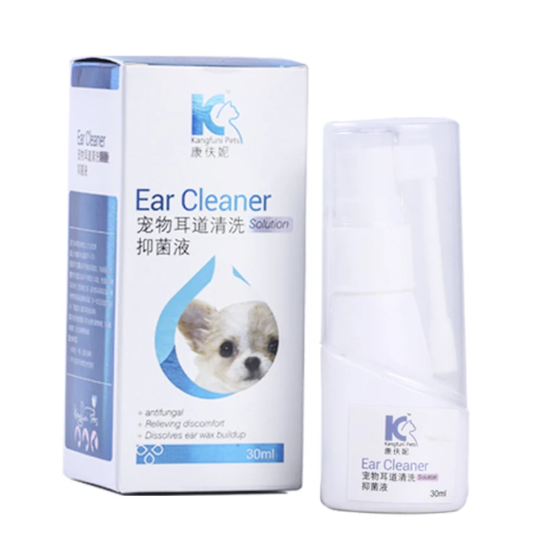 
Pet Ear Canal Cleaning Antimicrobial Fluid 30Ml Pet Spray Mist Bottle Pet Bottle Spray 