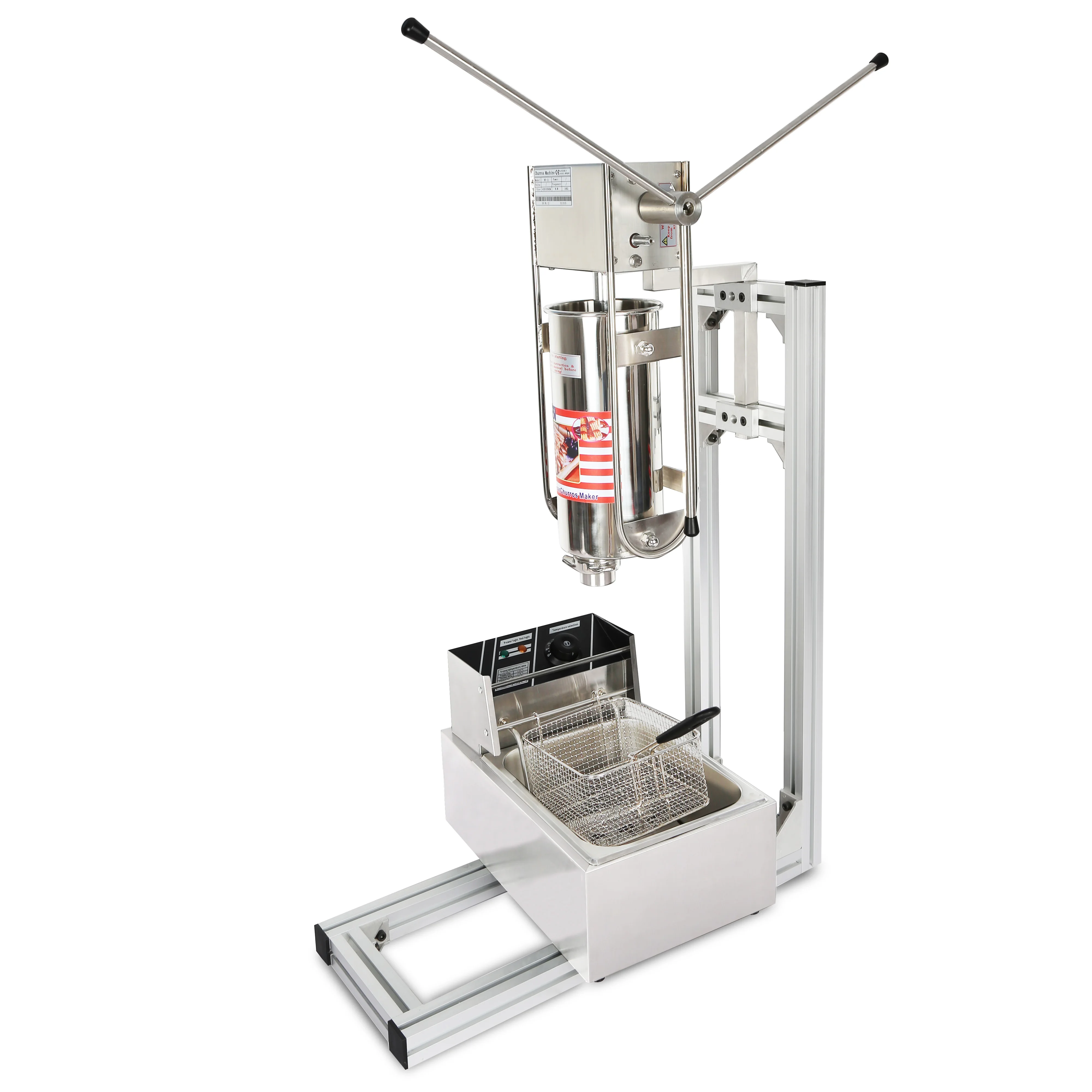 2024 Top quality best prices New Electric 5L manual Churros machine with 6 liter spanish churro machine