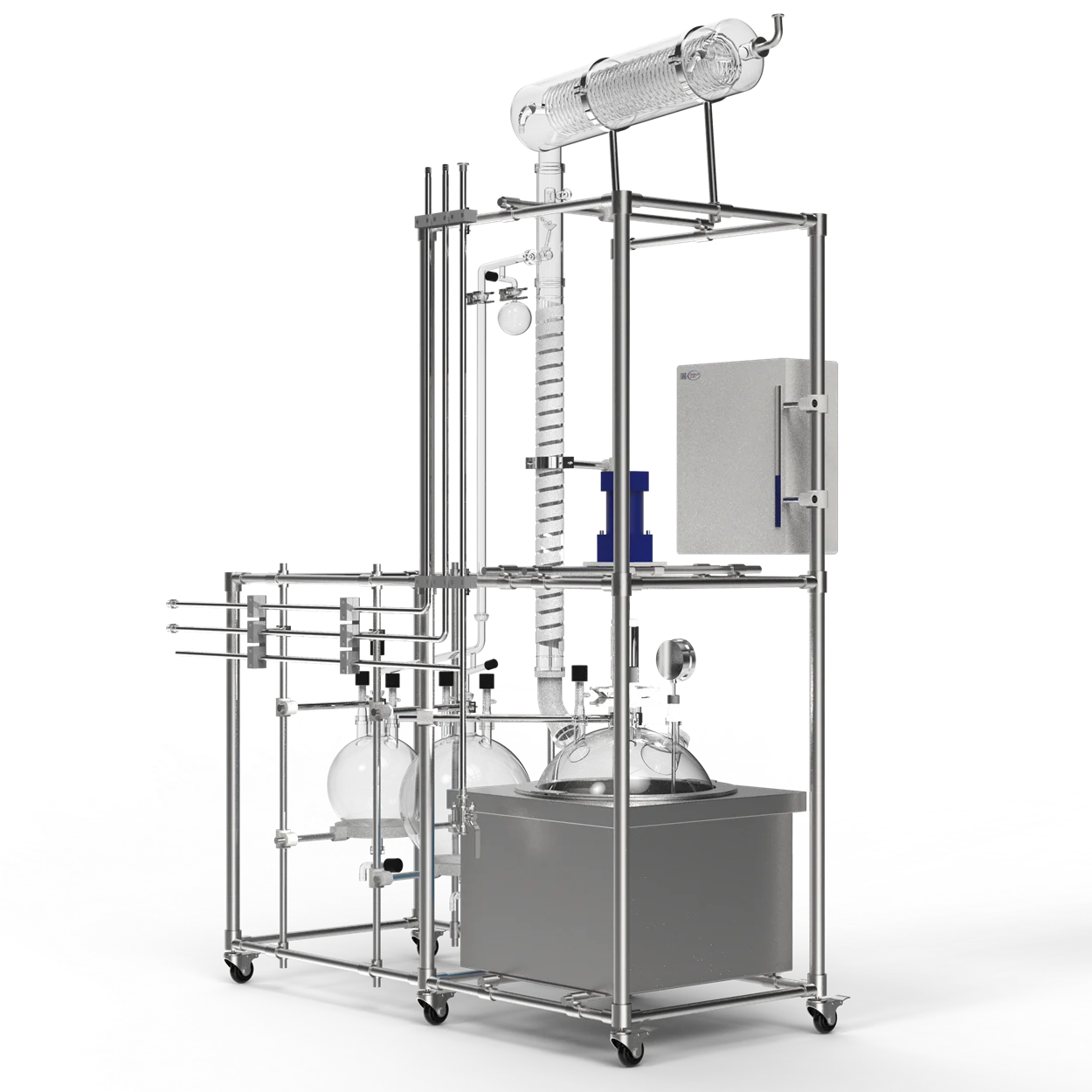 Valuen 20L Hot Sale Fractional Distillation Unit Industrial Distillation Equipment Lab Distillation Glass rectification