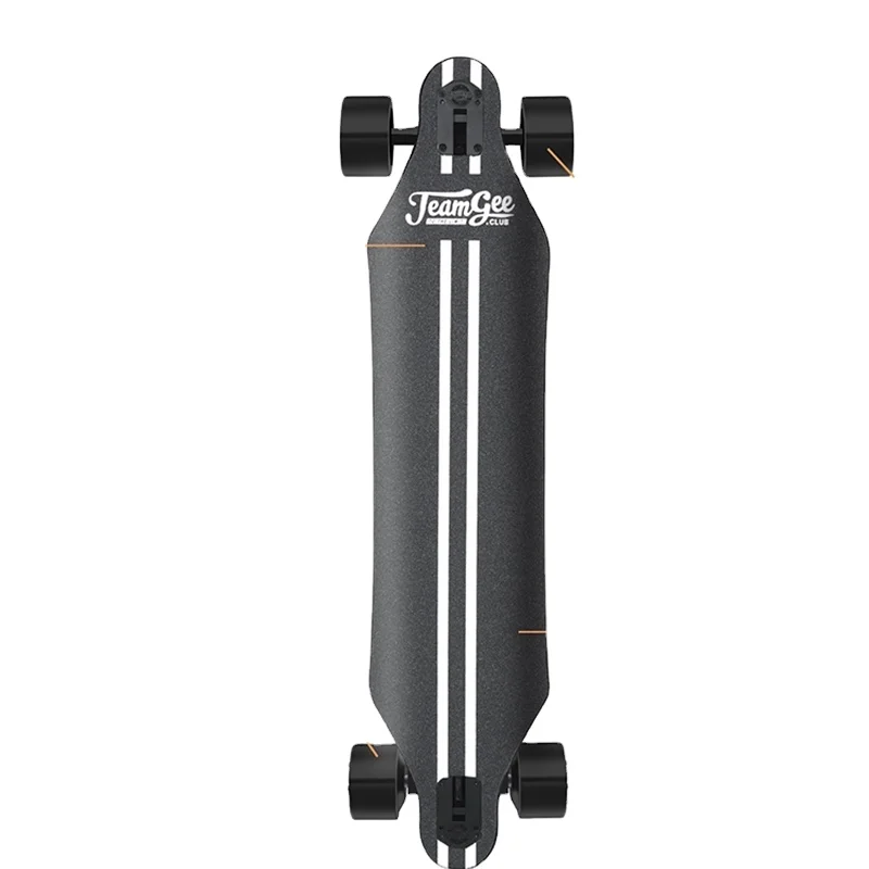 Teamgee H9 model ultra thin and boosted power drop through deck electric skateboard