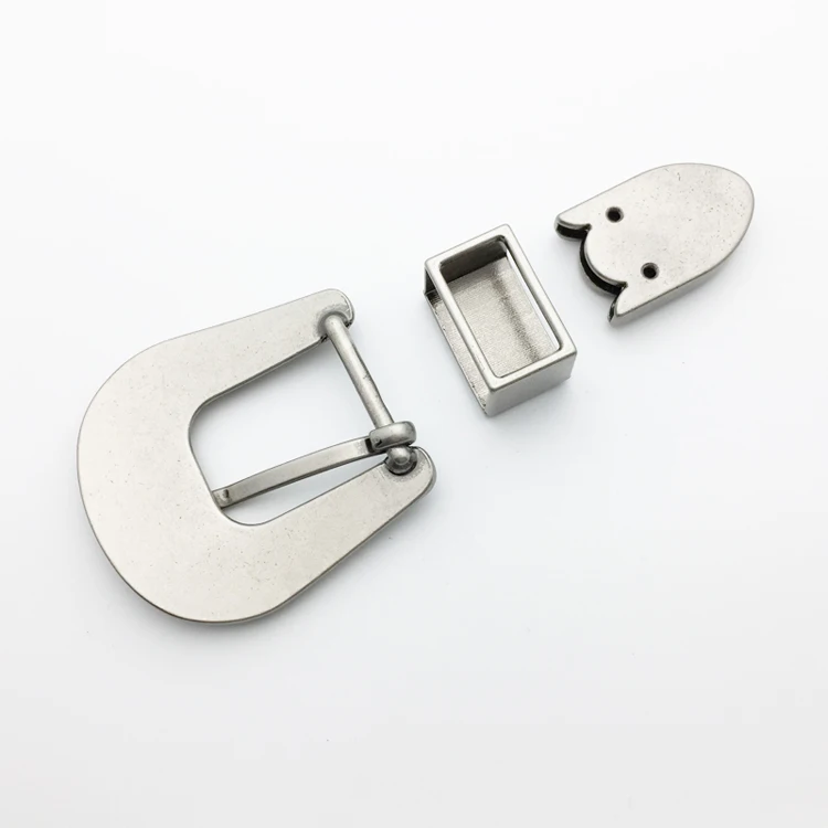 2022 Hot sale various widely used wholesale western 3pcs buckle set custom belt buckle