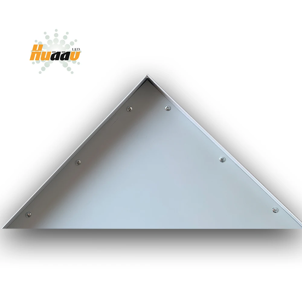 square 60x60cm  6060 surface mounted led panel light 80lm/W RA80