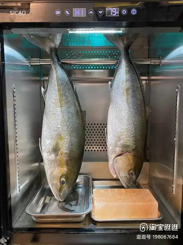 125L Dry Ager Stainless Steel Dry Aged Meat System Control Dry Aging Fridge Refrigerator For Home Meat Dry Aging Cabinet