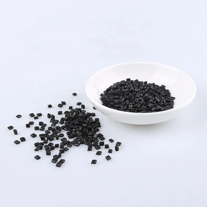 PP NDW 40T the black low temperture resistance plastic raw material particle