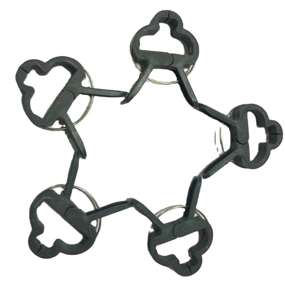 
Horticultural Spring Plant Flower Clips Garden Vegetables Tomatoes Grafted Connector set Plant Clips Plastic Clip Fixture 