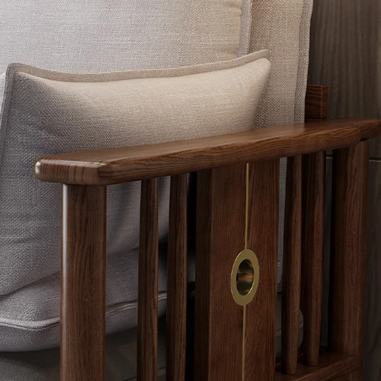 
High quality modern wood fabric sofa living room furniture set wooden soft single love seat 3 seaters sofa design made in China 