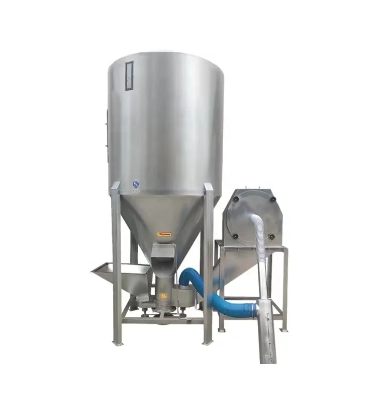 1 ton animal poultry feed mixer used in small feed mill