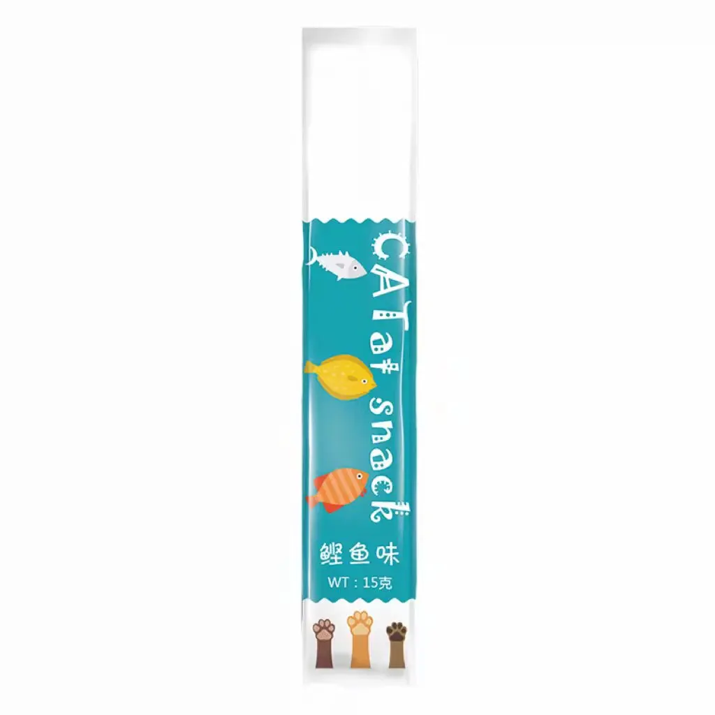 Factory wholesale custom 15g Good Quality Factory Directly Sales Cat Wet Snacks Food