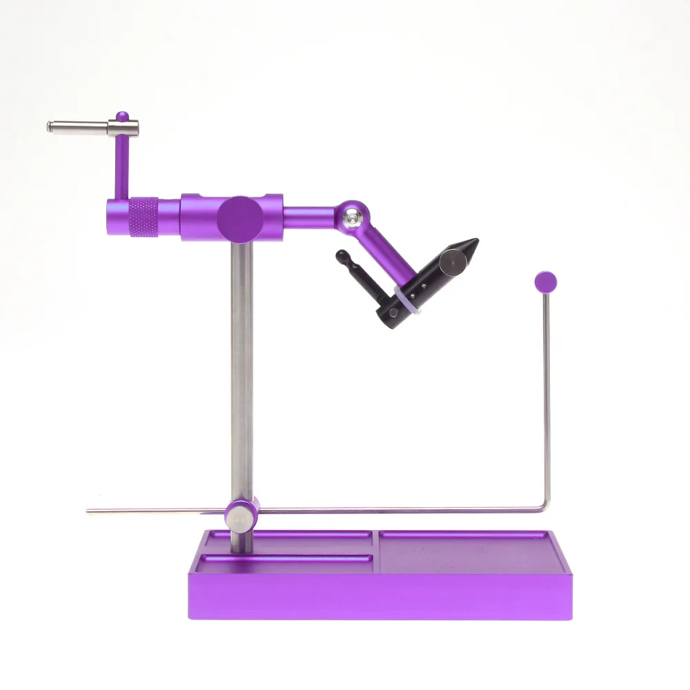 New Type 360 Rotary Fly Tying Vise Adjustable Artificial Flies Making Tool With Base