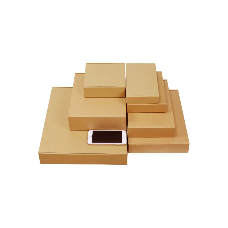 Custom Zipper Carton Easy Tear Cardboard Express Shipping Box