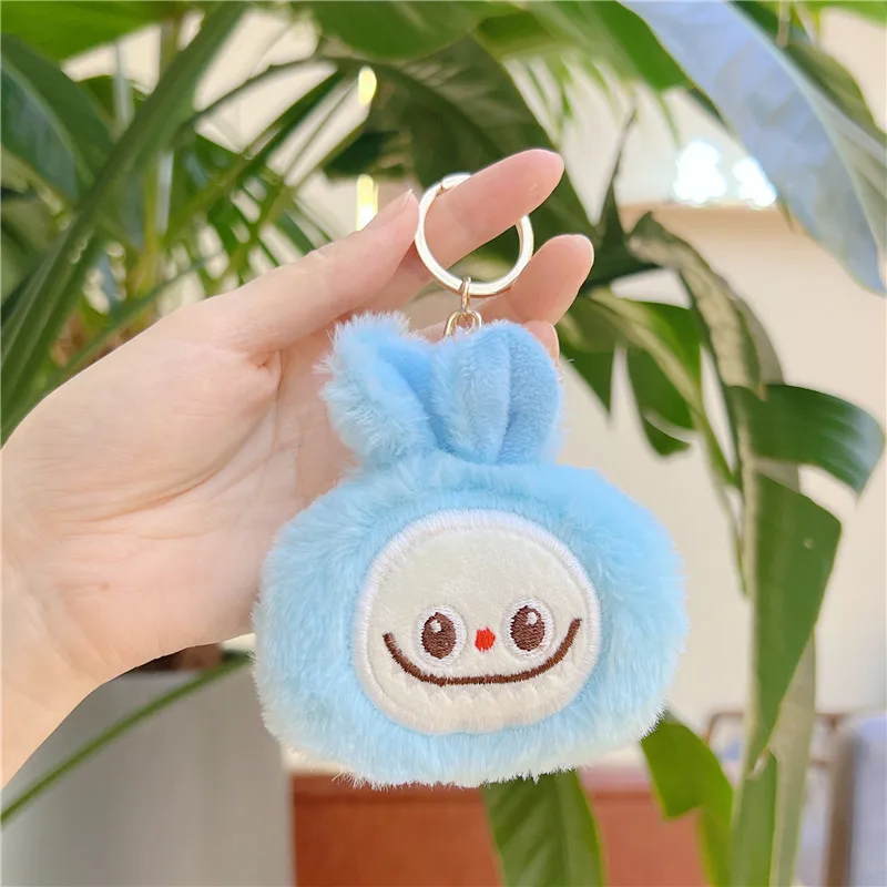 Anime Summer Hawaii kulomi Plush keychain stuffed animal Kawaii Sunglasses My Melody Pendant Schoolbag Accessory Plush toy