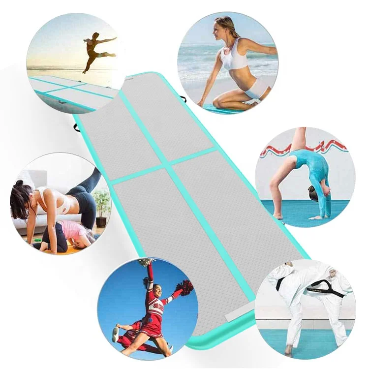 DWF Inflatable Gym Mat Air Track Airtrack Taishan Gymnastics Inflatable Sports GYM Equipment