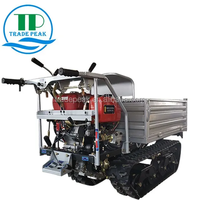 Crawler dumper 500KG mini loader transporter for garden use