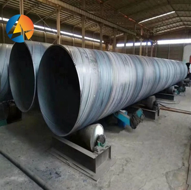 ASTM API A53 Q235 0,8 мм-30 мм толщина углерода сварная бесшовная спиральная стальная труба для строительства нефтепровода