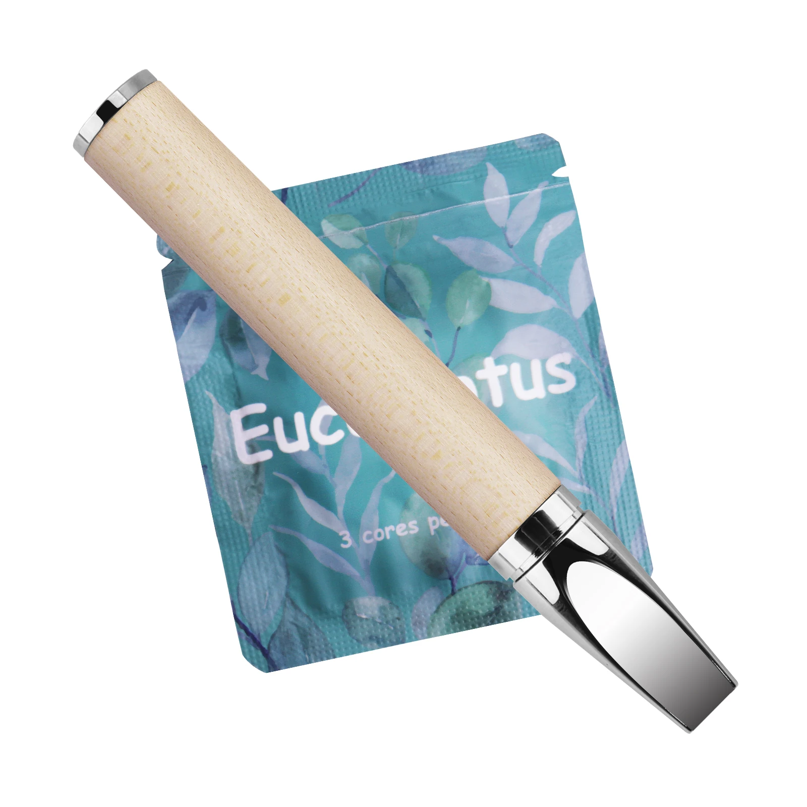 Inhaler Cigarette Weight Loss Medication Pure Oxygen Stainless Steel Organic Travel Cotton Inhaler For Cough Lungs Replacement