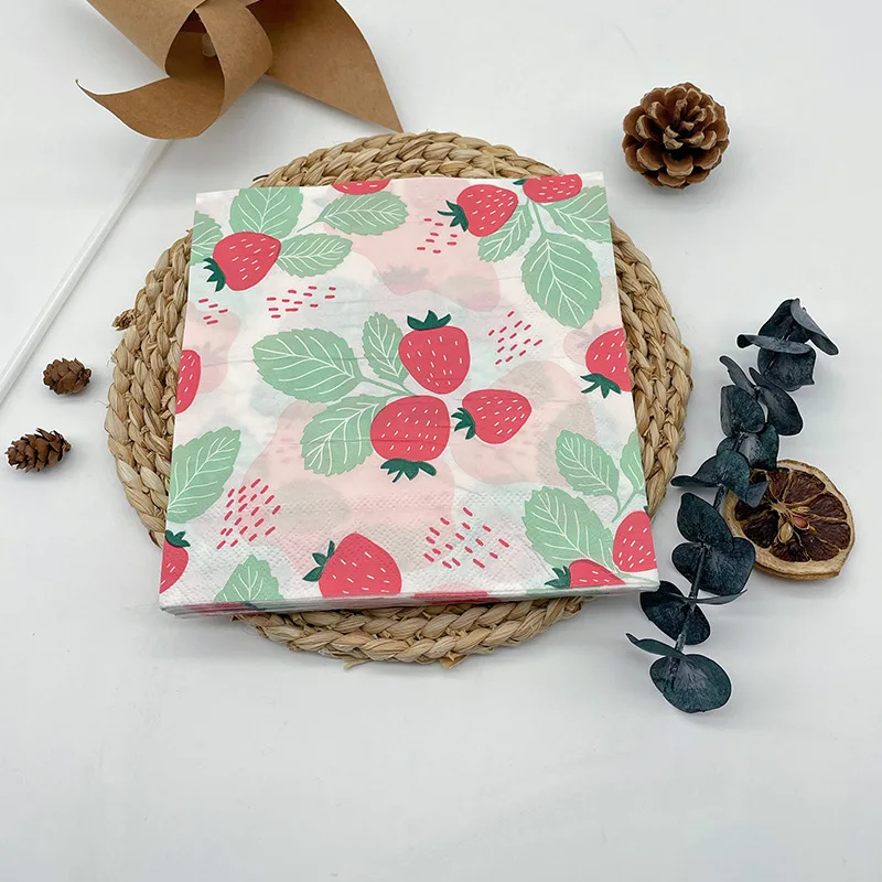 High Quality Private Custom Pattern Birthday Party Napkins