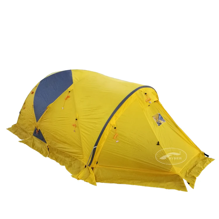 Custom Manufacturing Top Brands Strong Windproof Tactical Geodesic Base Camp Tent For Winter High Altitude Utility Sports